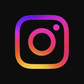 Botón con el ícono de Instagram